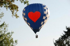 Romantische Ballonfahrt für Zwei