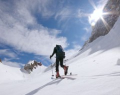 Einsteiger-Skitour mit Huetteneinkehr in Leogang