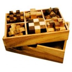 Knobelklassiker in edler Holzbox
