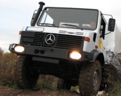 Truck offroad fahren