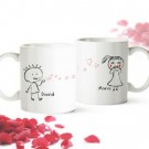 Personalisiertes Tassen Set - Liebespaar
