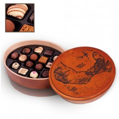 DeLuxe Pralinen mit gravierter Schachtel