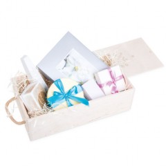 Geschenkset aus Pralinen und Schokolade - Personalisierbar