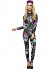 Fever Tag der Toten Jumpsuit Kostüm