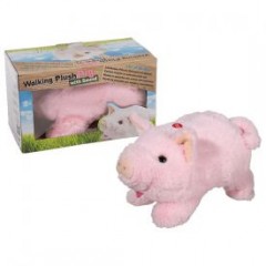 flauschiges Kuscheltier Schwein mit Soundeffekt